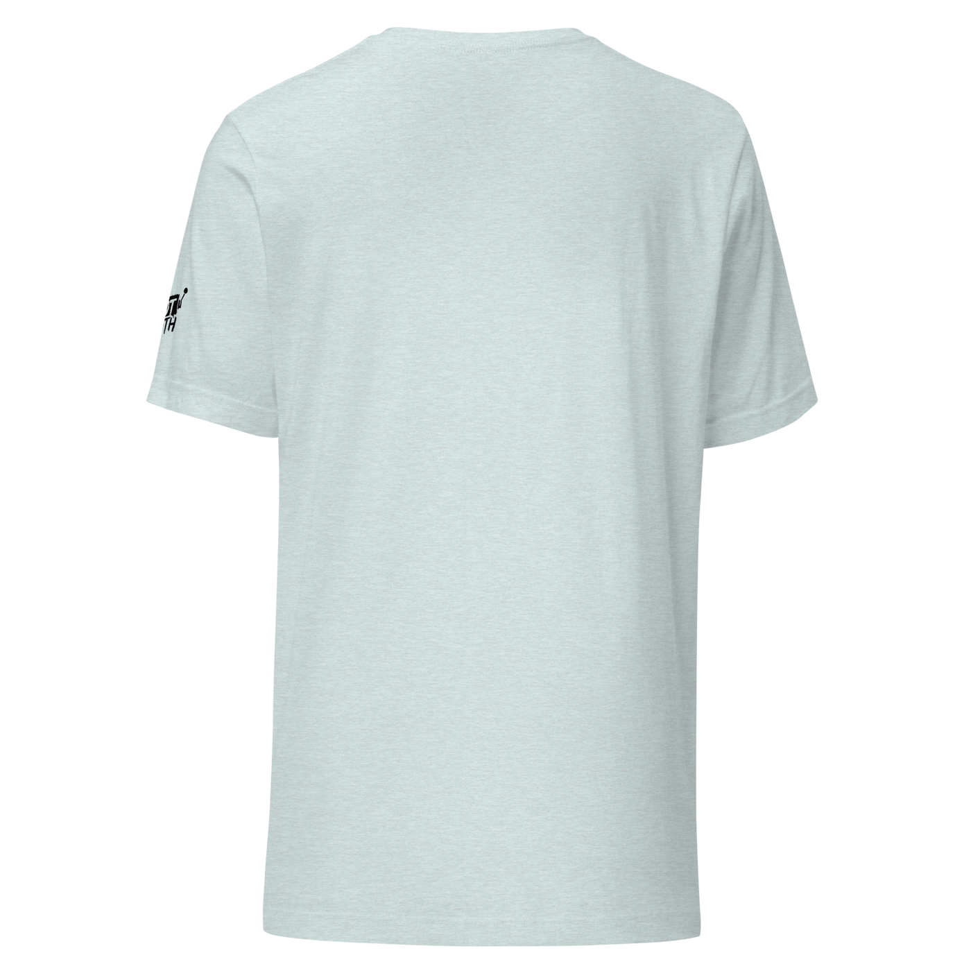 Light gray slot-themed t-shirt with small black graphic on sleeve, casual gaming apparel