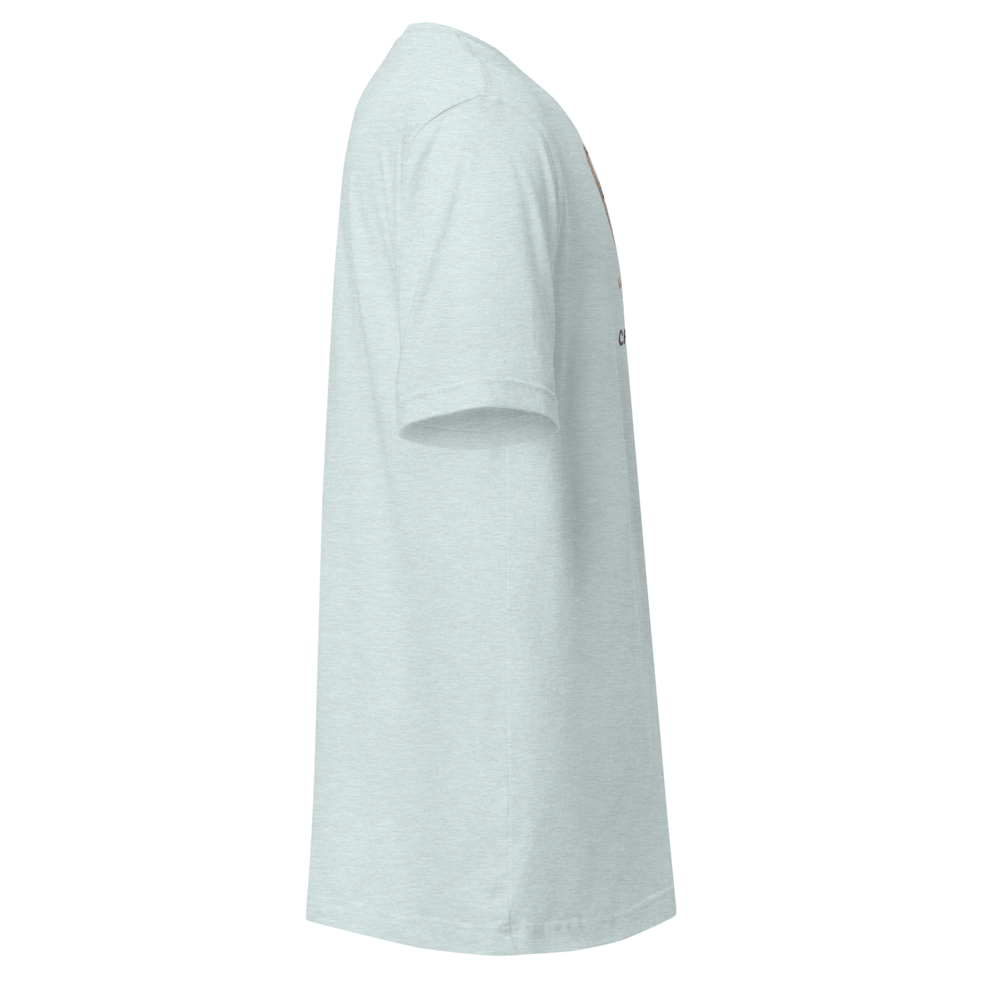Light gray slot-themed t-shirt with subtle design on sleeve