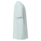 Light gray slot-themed t-shirt with subtle design on sleeve
