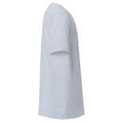 White T-shirt with subtle slot-themed design, perfect for players and professionals