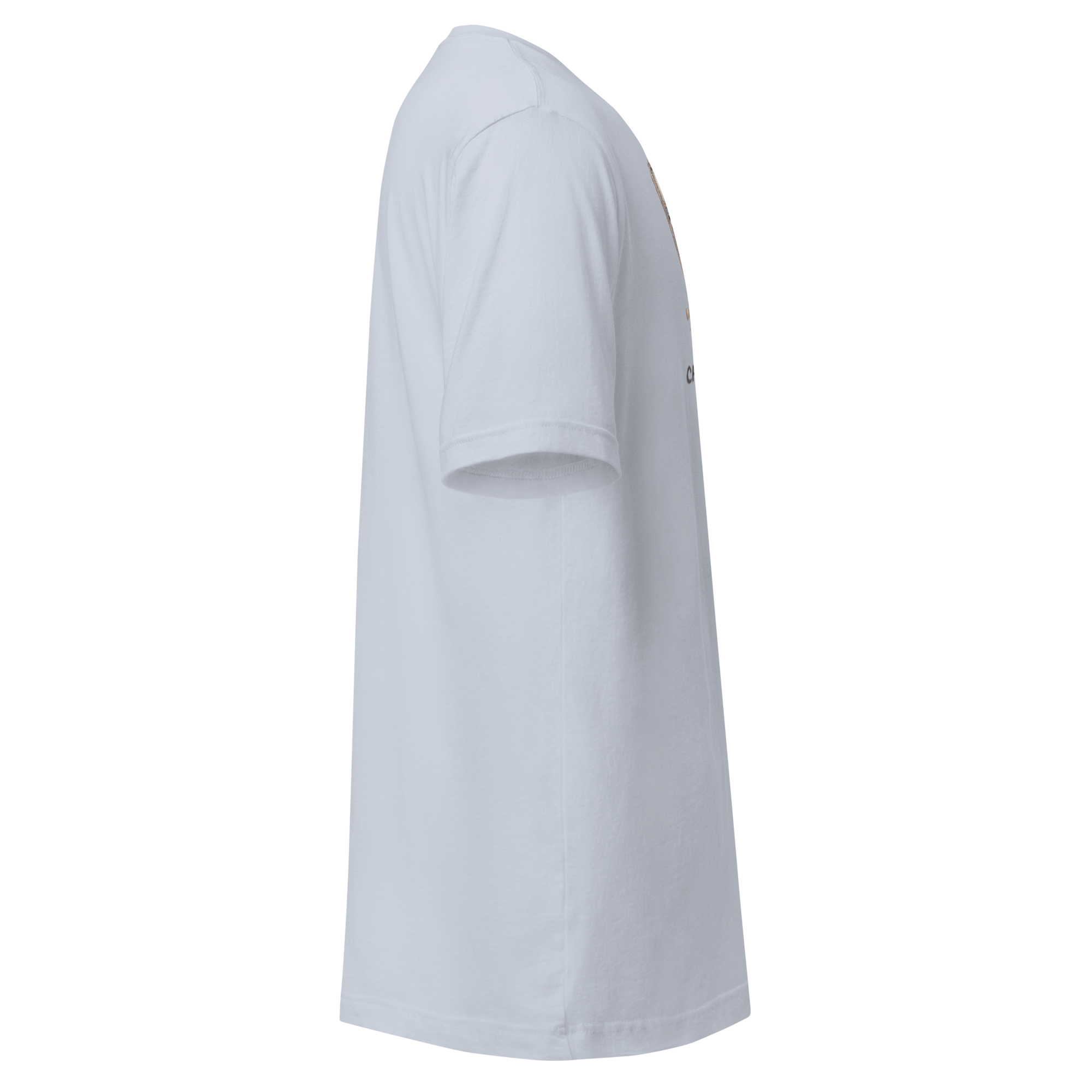 White T-shirt with subtle slot-themed design, perfect for players and professionals