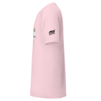Pink t-shirt with slot-themed design and 'Slot Cloth' logo on sleeve
