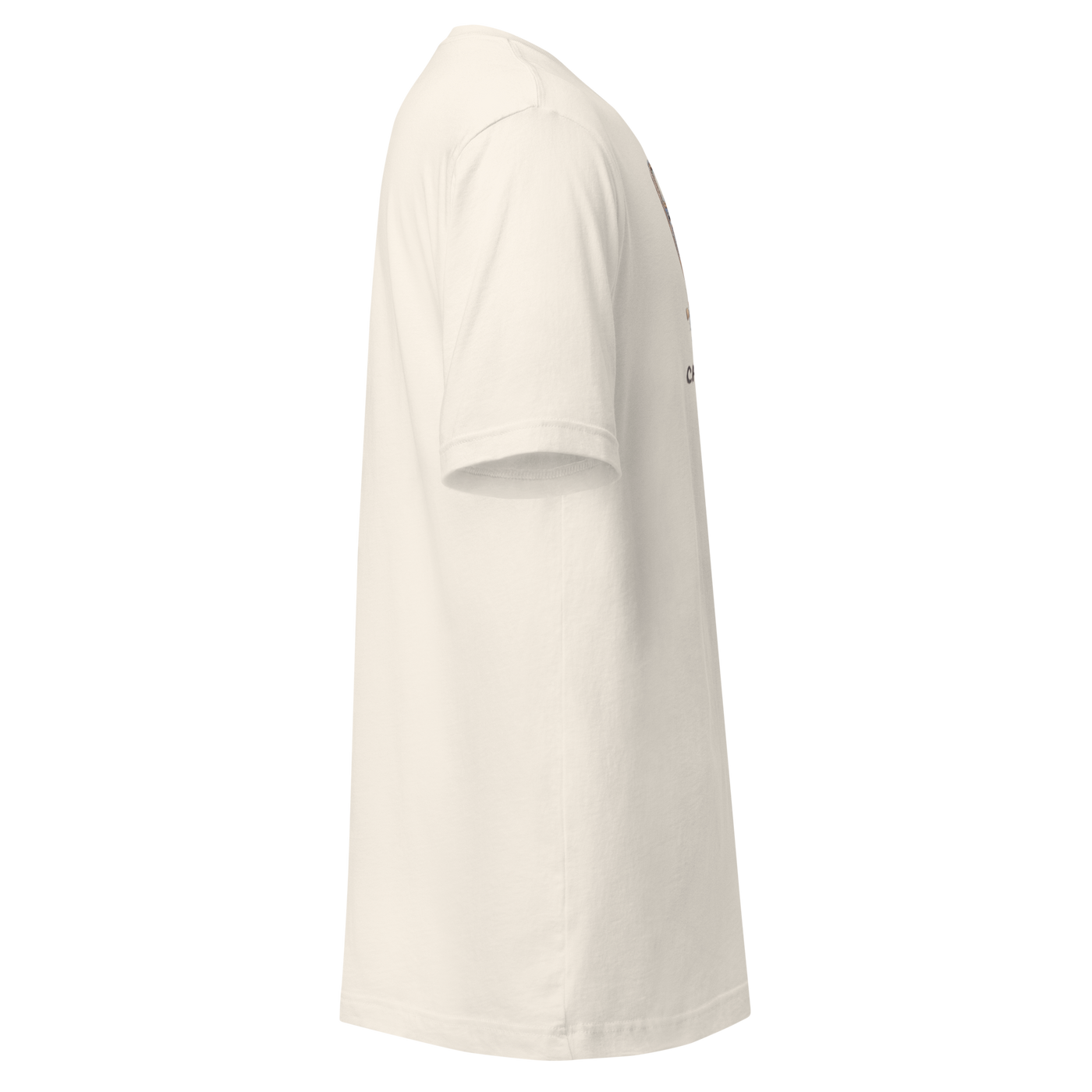 Cream slot-themed t-shirt with quirky design for players and professionals