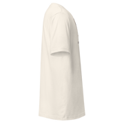 Cream slot-themed t-shirt with quirky design for players and professionals